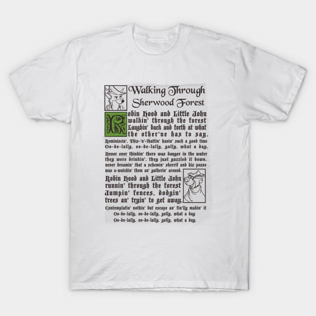 Sherwood Forest T-Shirt by Piercek25